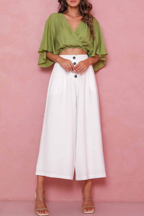 The Hailey Wide Leg Pant